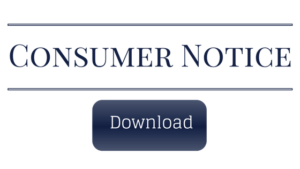 Consumer Notice